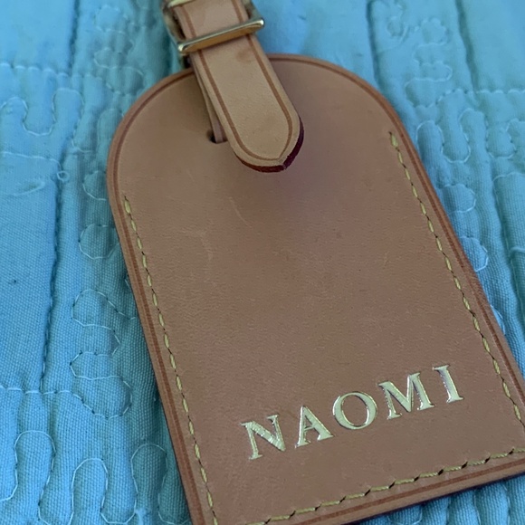 *HAS NAME* Louis Vuitton Hawaii Luggage Tag Rare Employee Exclusive - Picture 5 of 6